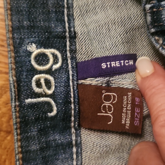 JAG Jeans Women's Stretch Jeans Boot cut size 16 - Picture 2 of 6